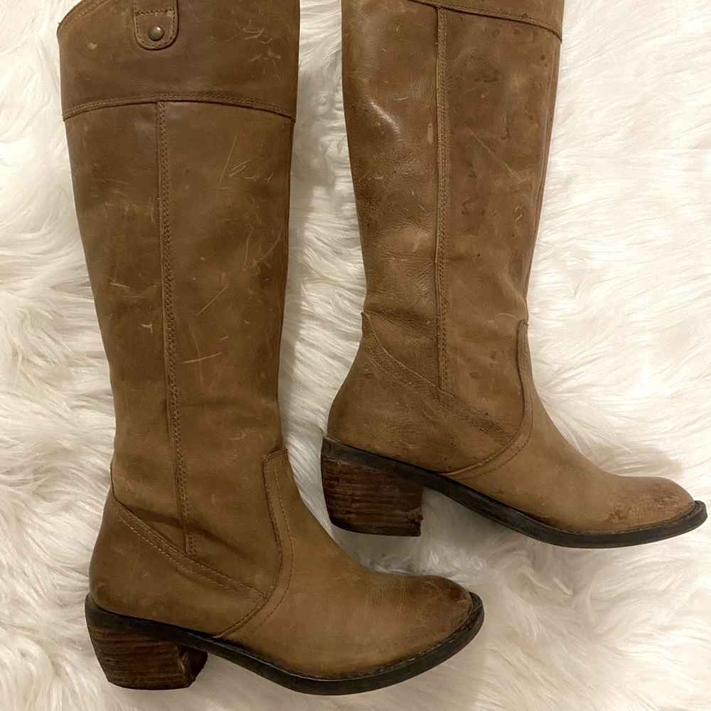 GB high knee boots